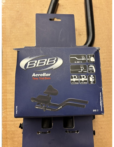 Styre AeroBar2, svart 31,8 mm