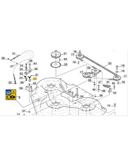 BRAKE FULCRUM PIN 110/125 QF