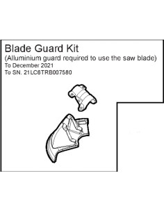 118806455/0 BLADE GUARD KIT