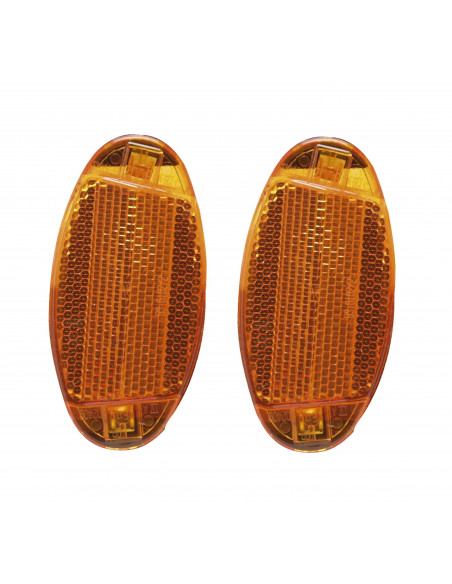 Reflex eker oval orange (2st)