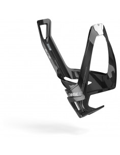 Flaskställ Elite Cannibal XC svart glossy, vit grafik